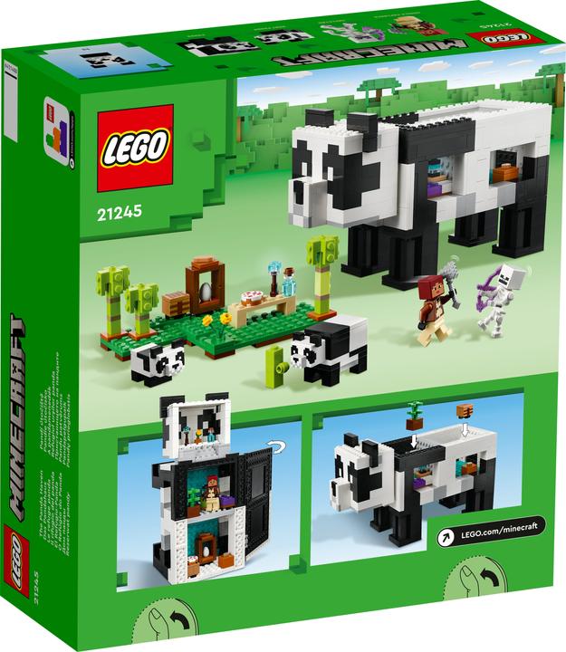Produktbild LEGO Das Pandahaus (21245, LEGO Minecraft)