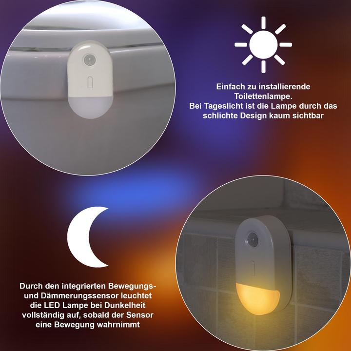 Actual product image Star Trading Toilet light