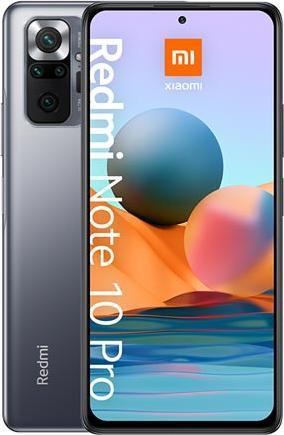 Produktbild Xiaomi Redmi Note 10 Pro (128 GB, Onyx Gray, 6.67", Dual SIM, 108 Mpx, 4G)