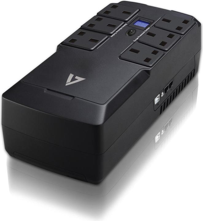 Produktbild V7 750VA DESKTOP UPS LCD 6 OUT (750 VA, 450 W, Line-Interaktiv USV)