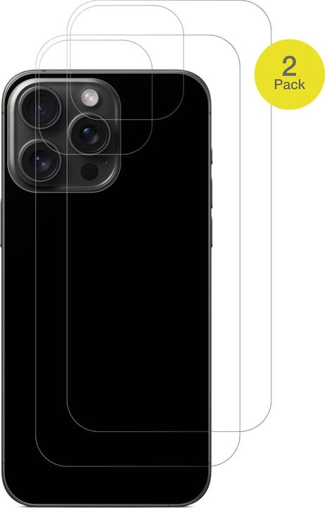 Actual product image Dipos Full Cover Screen Protector Matte (1 Piece, Apple iPhone 15 Pro Max)