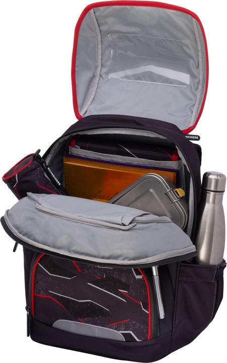Image du produit Schneiders Kit cartable Shadow Spy black red (19 l)