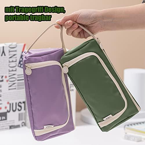 Produktbild Only-Bags.Store Federmäppchen Federmäppchen grosse Kapazität Teenager Federmäppchen für Schule & Büro