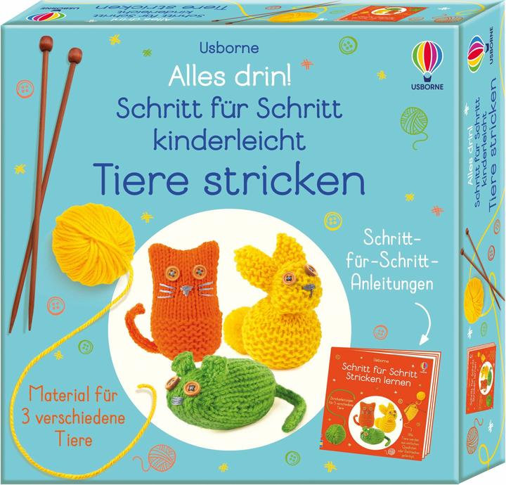 Actual product image Schritt für Schritt kinderleicht Tiere stricken