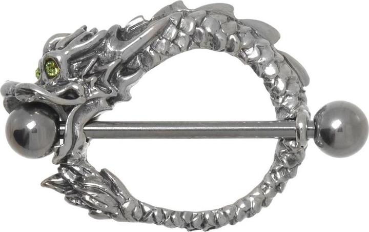 Immagine prodotto Bijouteria Piercing petto (Vetro (di orologio), Argento 925, Acciaio chirurgico 316L)