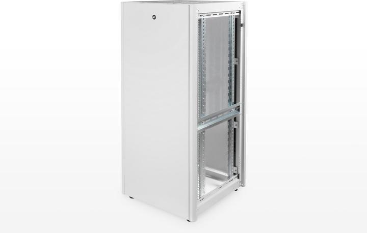 Produktbild Assmann DIGITUS 26HE 19zoll freistehender Netzwerkschrank 1300x600x600 mm Farbe Grau RAL 7035 (26 HE, 19 Zoll Rack)