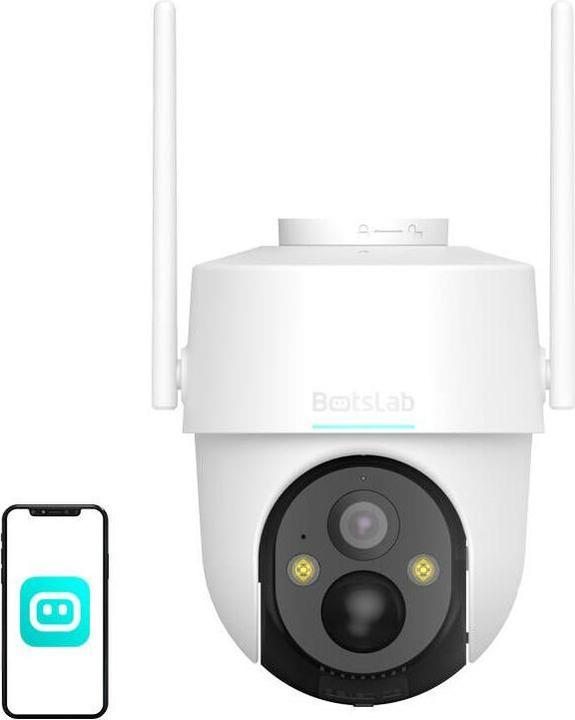 Produktbild Botslab PT Battery Wi-Fi Camera, 5200mAh Rechargeable Battery, AI Human Detection, IP65 Weatherproof