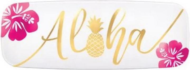 Image du produit Amscan Plateau de service estampillé à chaud Aloha Plastique