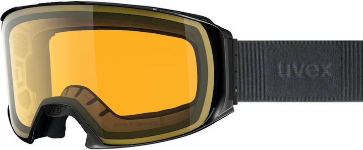 Uvex Sports Craxx ski goggles (colour: 2030 black mat, lasergold lite/clear (S1))