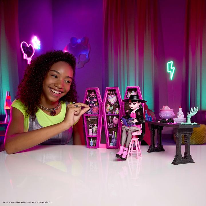 Produktbild Monster High Draculaura Geheimniss Zaubertränke Zimmer Spielset
