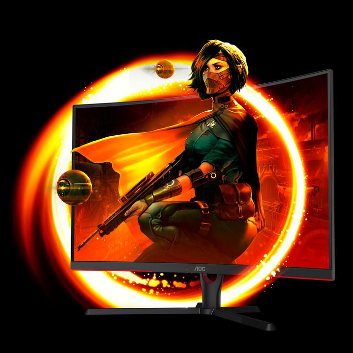 Actual product image AOC C32G3AE/BK (1920 x 1080 pixels, 32")