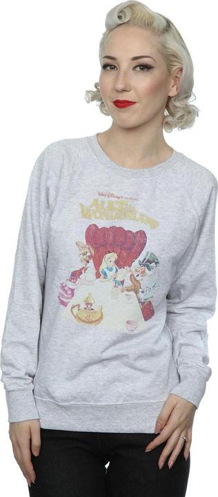 Immagine prodotto Alice In Wonderland Poster Felpa Retrò Donna (L)