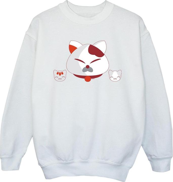 Produktbild Disney Big Hero 6 Baymax Kitten Heads Sweatshirt Mädchen (140, 146)