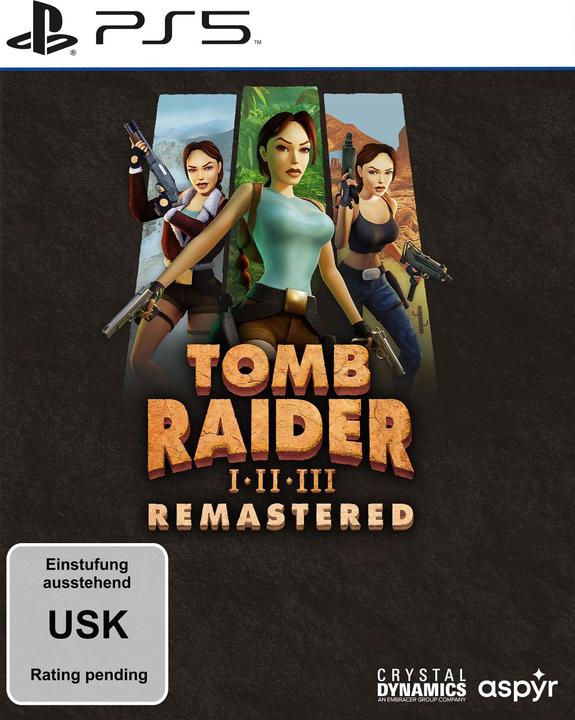 Actual product image Aspyr Tomb Raider 1-3 PS-5 Remastered (PS5, DE)