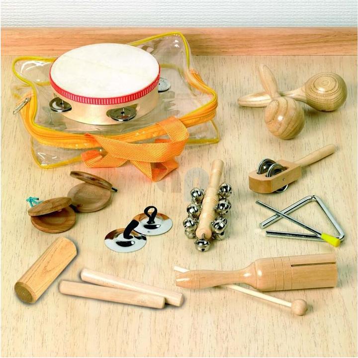 Produktbild TickiT Percussion Set (16 Teile) (Deutsch, Französisch, Italienisch, Englisch)