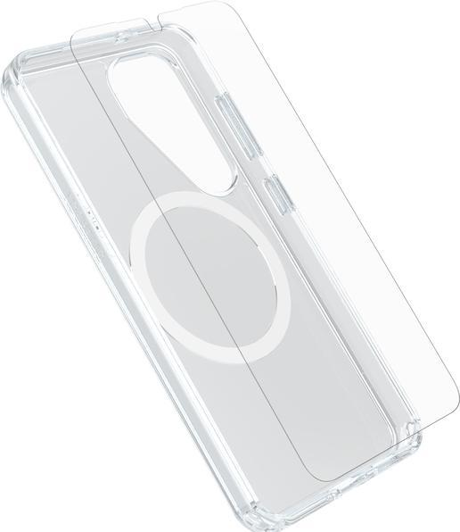 Image du produit OtterBox Symmetry Clear mit Magnets + Premium Glass (Samsung Galaxy S25)