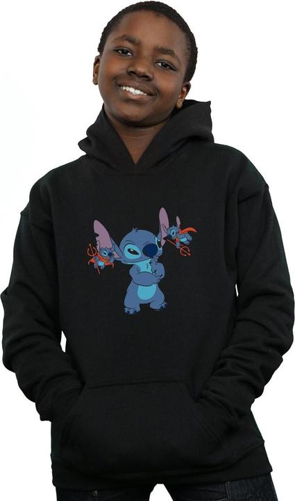 Produktbild Disney Lilo And Stitch Little Devils Kapuzenpullover Jungen (140, 146)