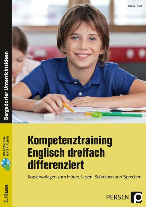 Immagine prodotto Kompetenztraining Englisch dreifach differenziert (Tedesco, Zoccolo di Hanna, 2019)