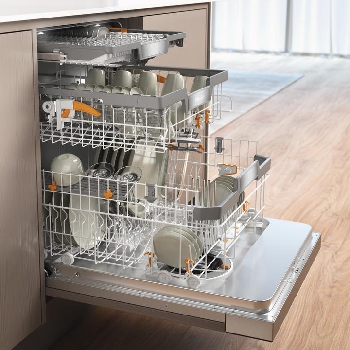 Produktbild Miele G 7710 Sci sw EB-GeschirrspülerA 60cm integr. 38dB 8.4L Schubl. AutoD.