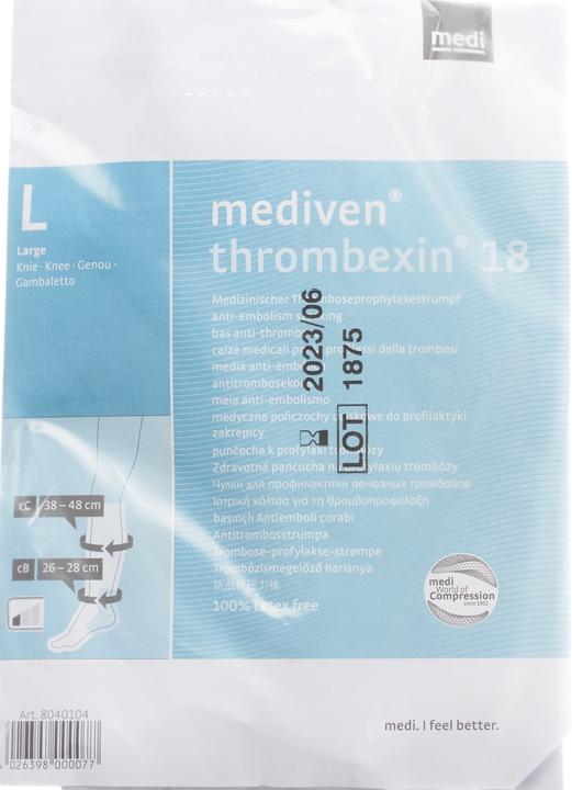 Produktbild Mediven A-D Kniestrumpf Thrombexin 18 (L)