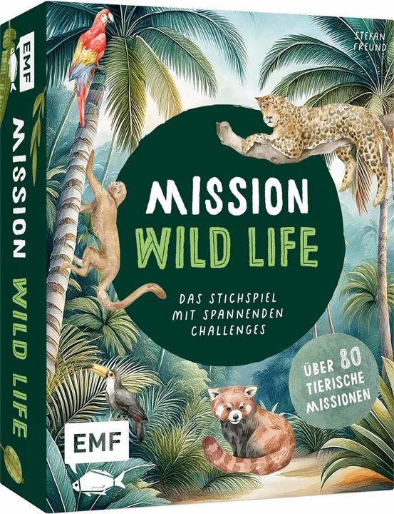 Actual product image Card game: Mission: Wild Life (German)