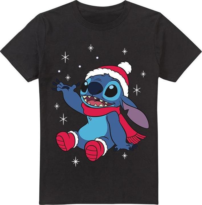 Produktbild Lilo & Stitch TShirt weihnachtliches Design (L)
