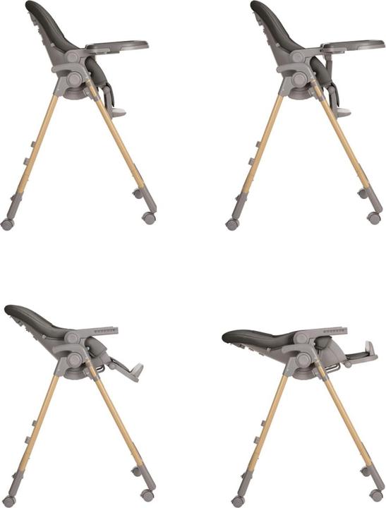 Produktbild Kikkaboo Kinderhochstuhl Olive Räder (Hochstuhl)