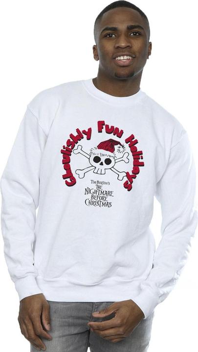 Produktbild Disney The Nightmare Before Christmas Ghouishly Fun Holidays Sweatshirt (M)