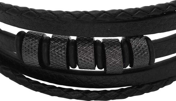 Produktbild Heideman Lederarmband Casper (100% Leder, 100% Edelstahl)