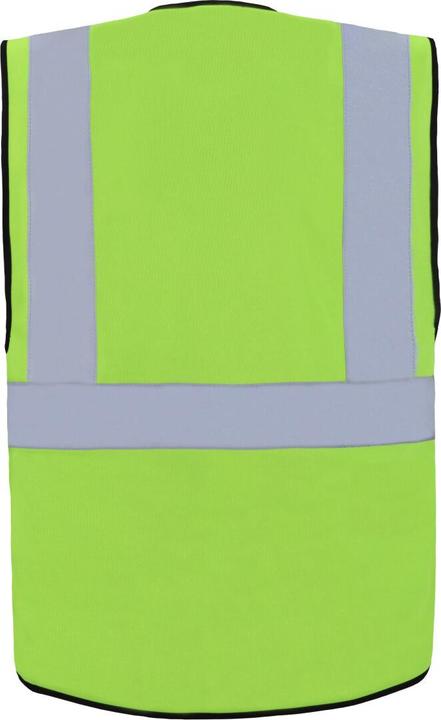 Actual product image Korntex Comfort Warnweste „Hamburg“ - Multifunktional - Hellgrün - XXL (XXL)