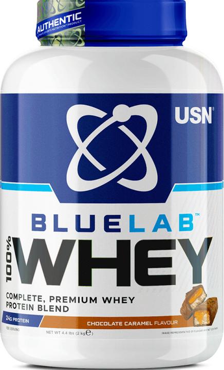 Produktbild USN Blue Lab 100% Whey Protein (Schokolade, Karamell, 1 Stk., 2000 g)