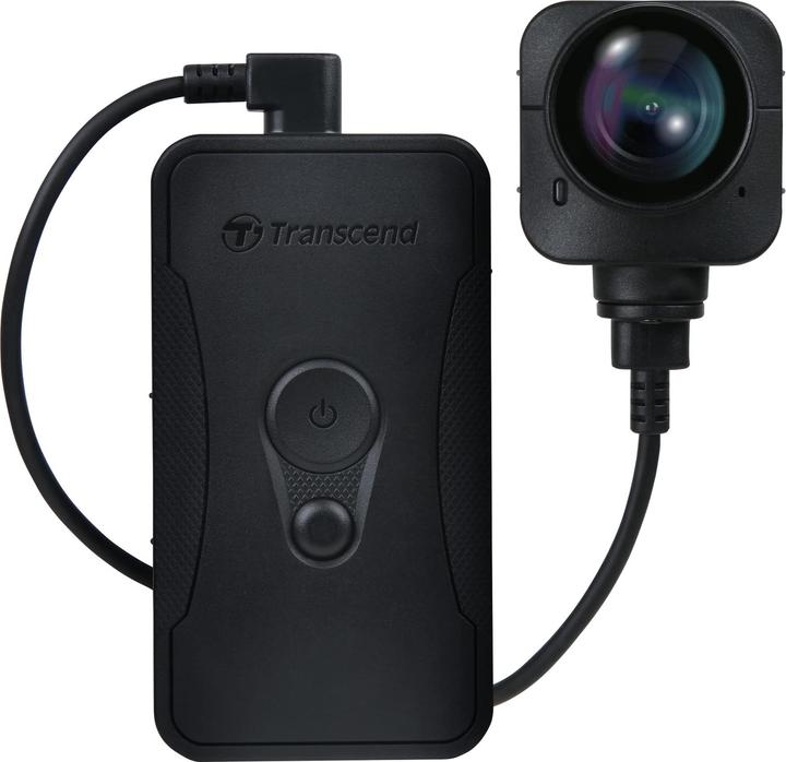 Actual product image Transcend DrivePro Body 70 (GPS receiver, Built-in display, Bluetooth, Night vision, Built-in microphone, Wi-Fi, Rechargeable battery, QHD)