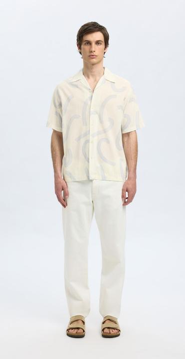 Produktbild Selected Homme Print Kurzarmhemd (S)
