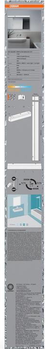 Actual product image Osram LED SQUARE IP44 14W IP44 Click-CCT (1250 lm)