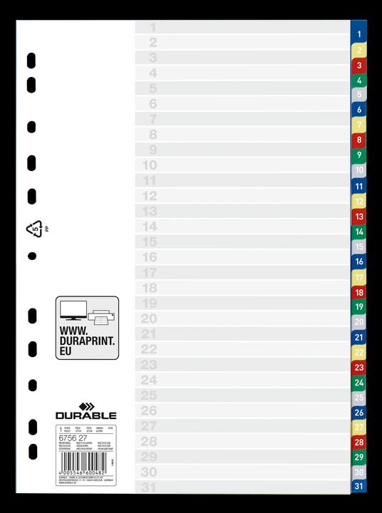 Image du produit Durable Répertoire PP, divers modèles, à l'unité