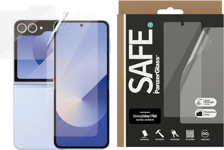 PanzerGlass Safe. (1 Stück, Samsung Galaxy Z Flip6)