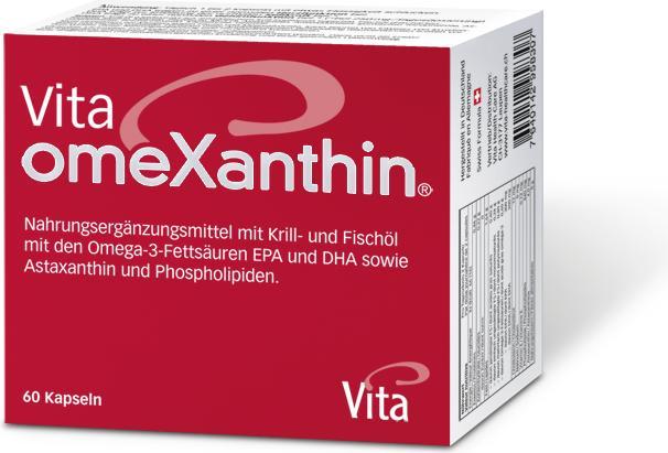 Actual product image Vita OmeXanthin (1 Piece, Capsules, 132 g)