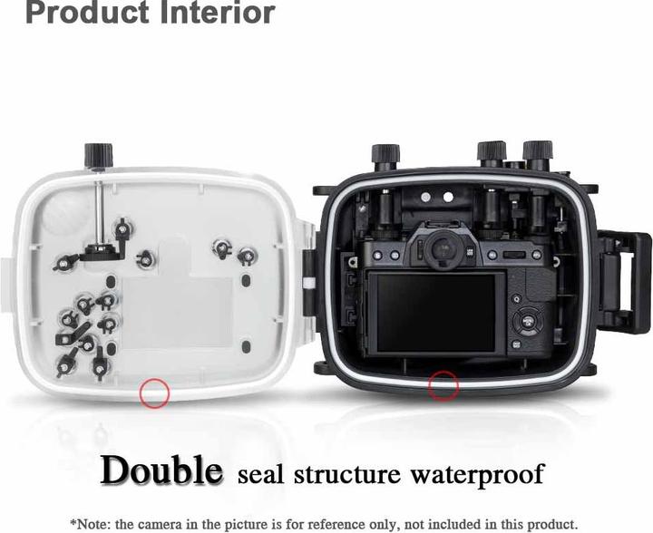 Actual product image Seafrogs SP-8 (Underwater housing, X-T20)