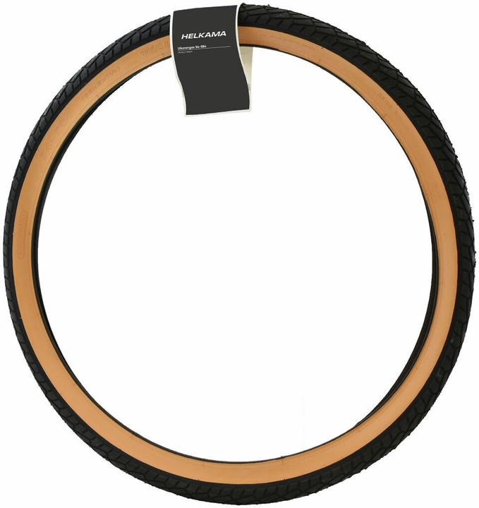 Helkama 54-584 Tire, 27.5" (26 x 1 1/2 x 2"), black/brown (25-584)