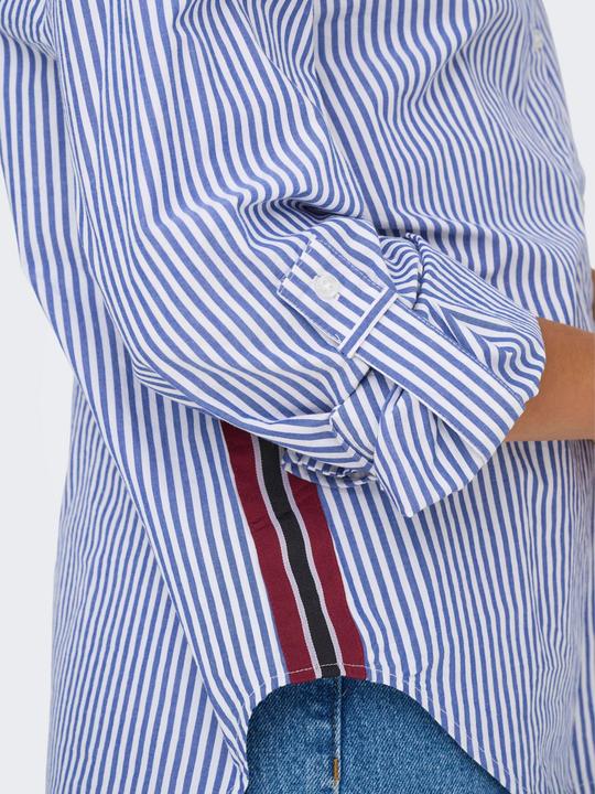 Produktbild Only Normal geschnitten Hemdkragen Ärmelbündchen mit Knopf Hemd Hemd (L)