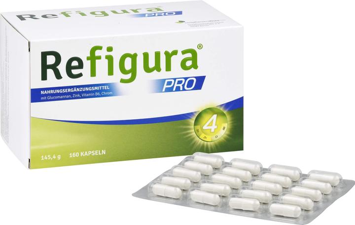 Produktbild Refigura PRO Kapseln (160 Stk) (160 Stück, Kapseln, 215 g)
