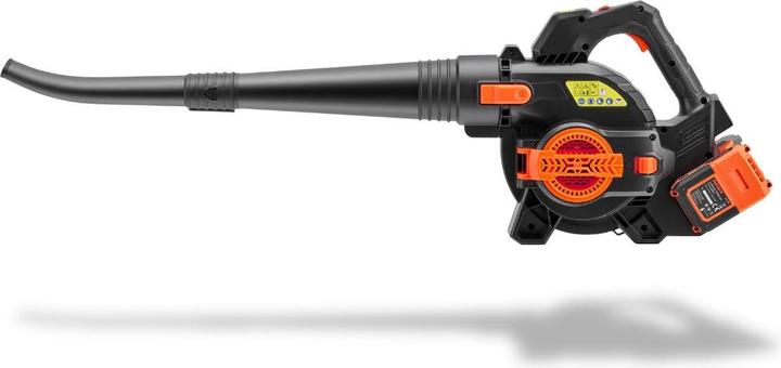 Actual product image Fuxtec 40 Volt 2in1 Akku-Laubbläser/-sauger Set FX-E2LBS-SET (Rechargeable battery operated, Vacuum cleaners & blowers)