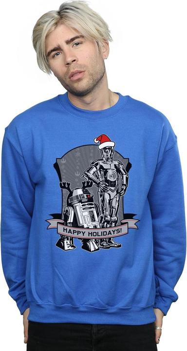 Produktbild Star Wars C3PO And R2D2 Christmas Holidays Sweatshirt (M)