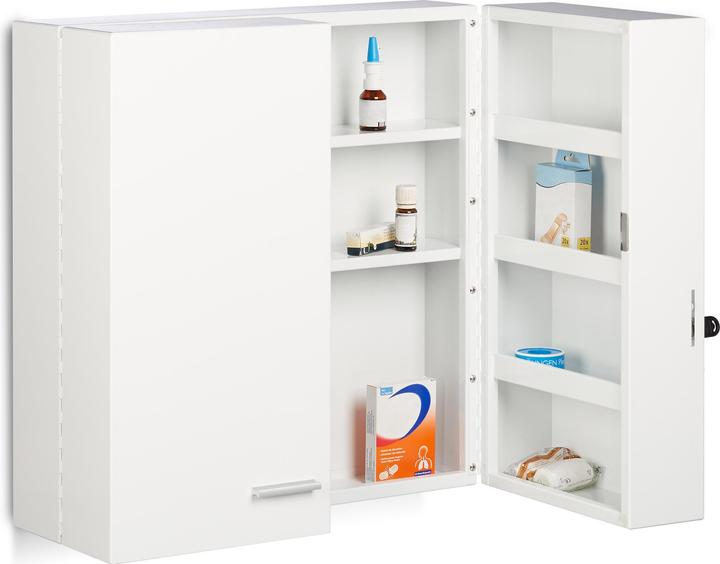 Produktbild Relaxdays Medikamentenschrank (53 x 20 x 53 cm)
