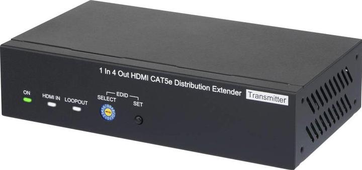SpeaKa Professional SPEAKA Extender Kit HDMI 1 x 4 über Netzwerkkabel (Extender)