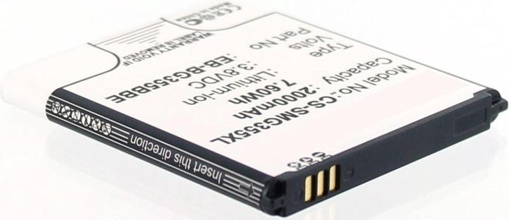 Produktbild AGI 27243 - Akku - Samsung - Galaxy Core 2 - Weiss - Lithium-Ion (Li-Ion) - 2000 mAh