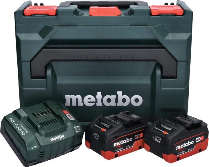 Image du produit Metabo Kit de base 2 x LiHD 5.5 Ah ML (18 V)
