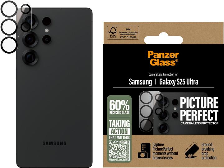 Produktbild PanzerGlass ® PicturePerfect Kameraschutz (1 Stück, Samsung Galaxy S25 Ultra)