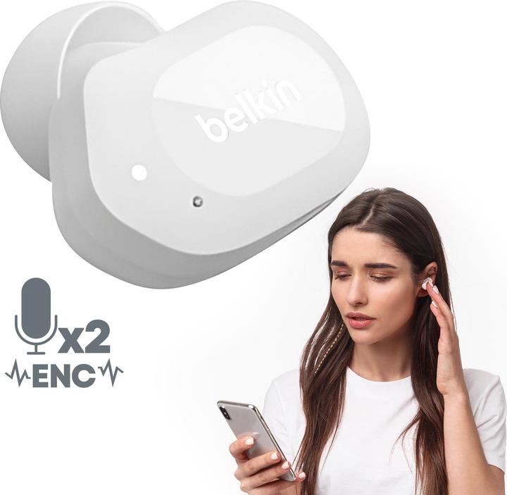Produktbild Belkin Soundform Play In-Ear (ANC, 8 h, Kabelgebunden)