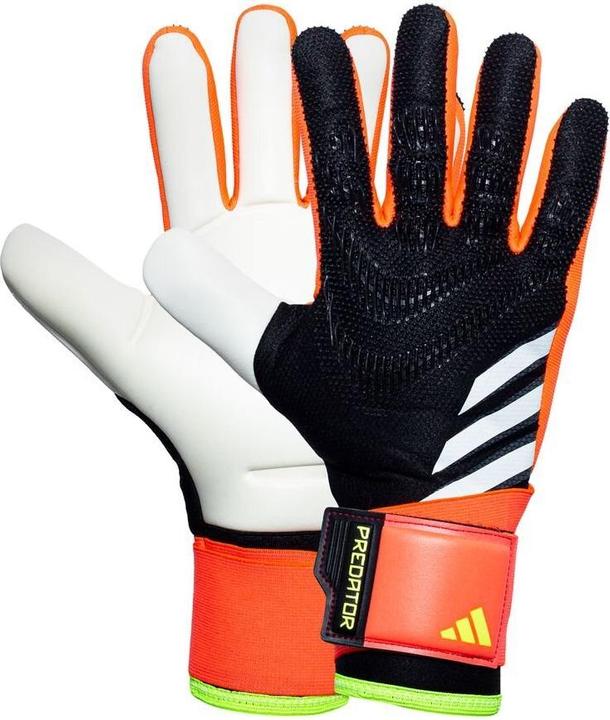 Actual product image adidas Equipment - Torwarthandschuhe Predator Competition TW-Handschuhe Solar Energy schwarzrotgelb (8)